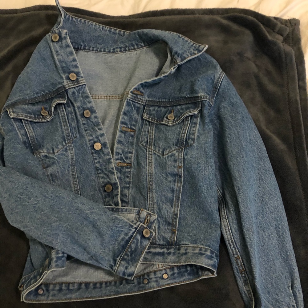 two brandy melville jean jackets never worn